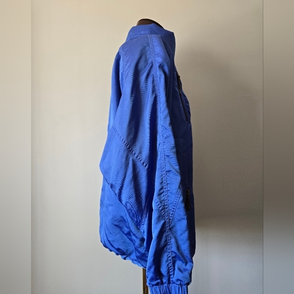 NILS Vintahe Ski Wear Lightweight Blue 3/4 Zip-Up Jacket - Picture 6 of 14